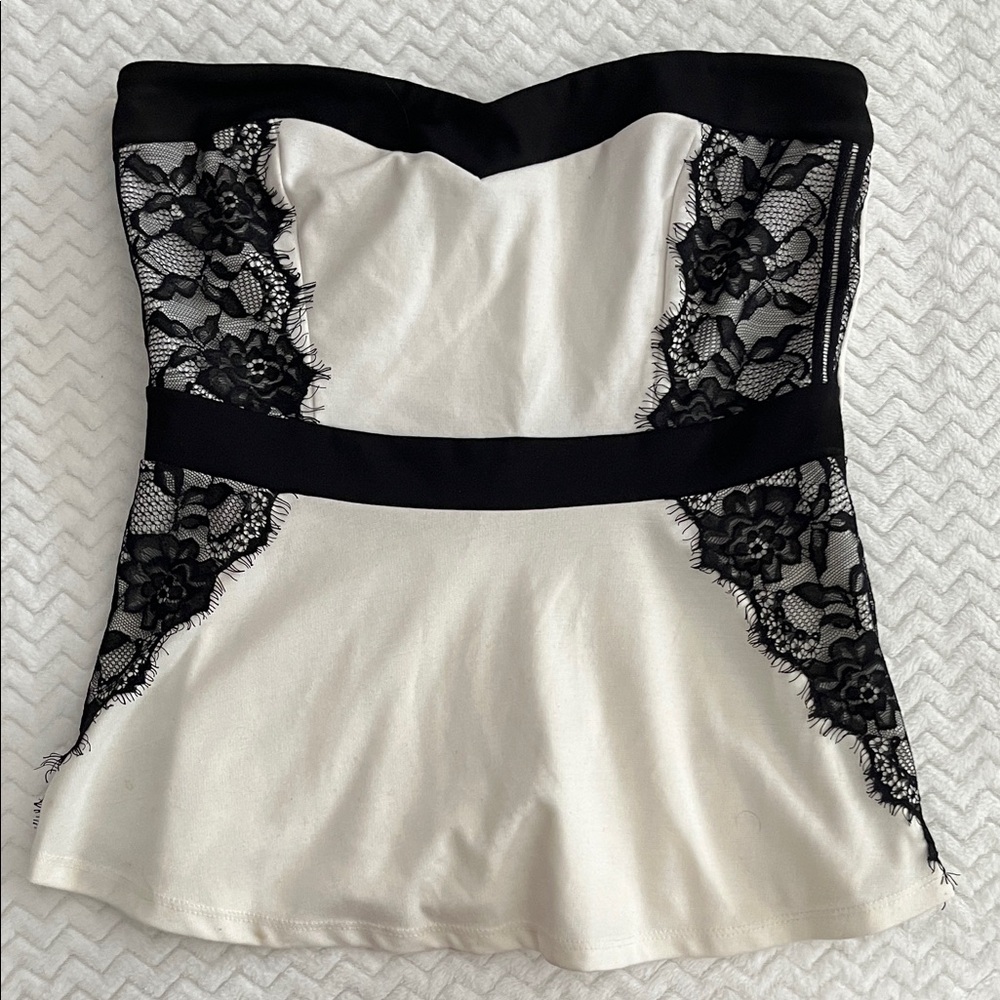 Studio Y Peplum Top